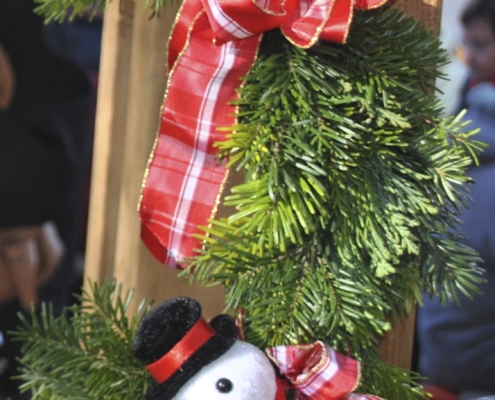 Weihnachtsschmuck-Verkauf am Andreasmarkt