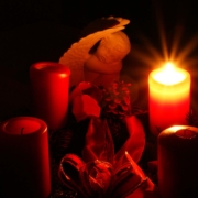 Adventskranz am 1. Advent